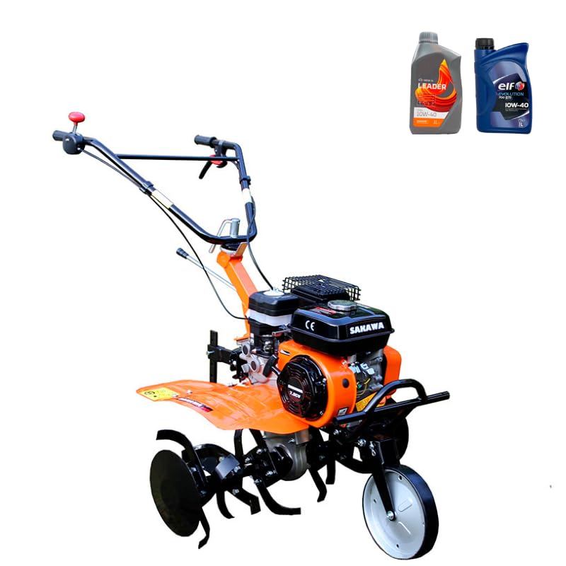 SAKAWA Motoazada 1G72 Arranque Manual 7,5 CV 3 Velocidades + Kit Aceite