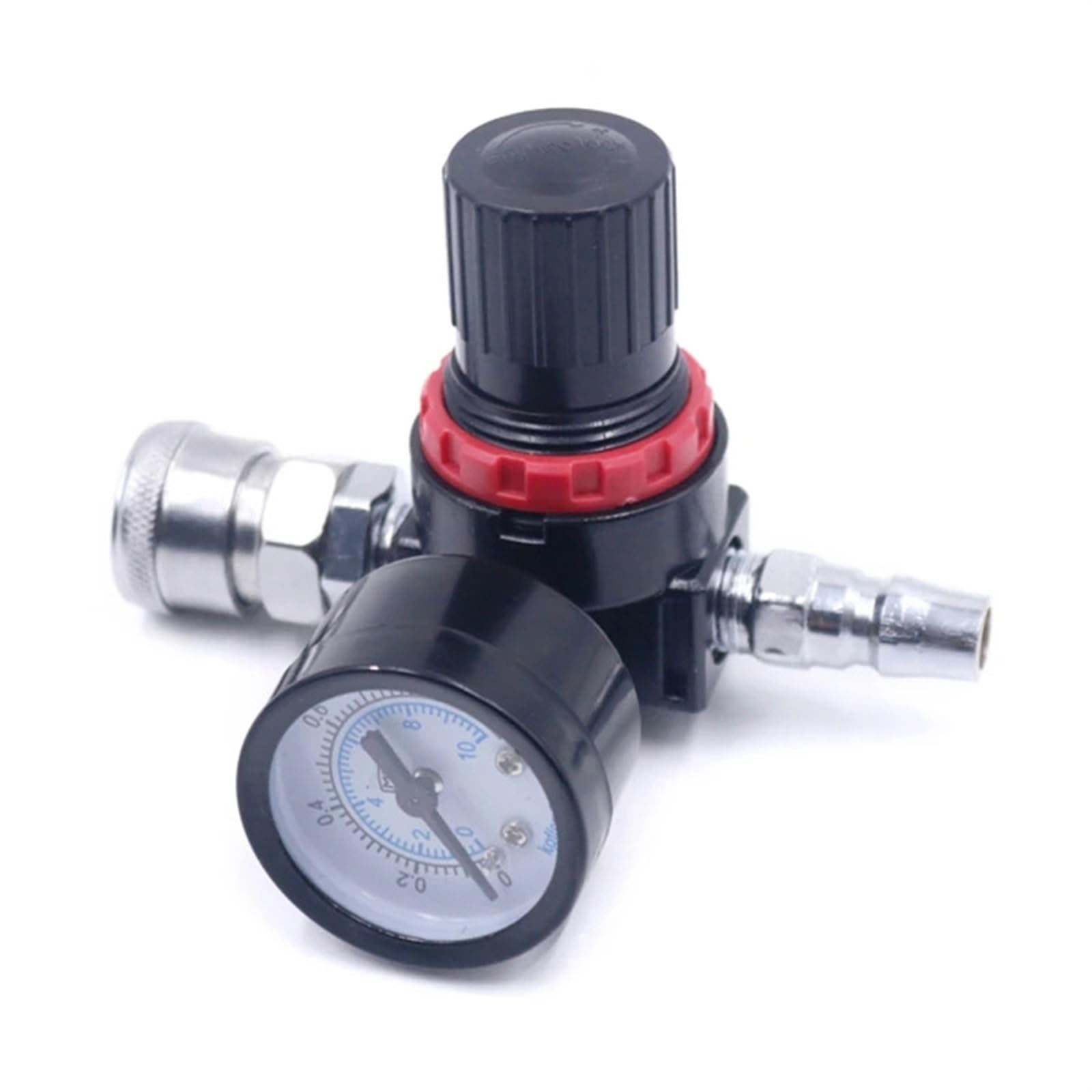 1/4”Paint Air Pressure Regulator with Pressure Gauge 0-1MPa/0-10 kgf
