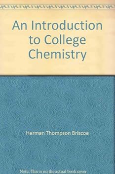 Unknown Binding An introduction to college chemistry Book