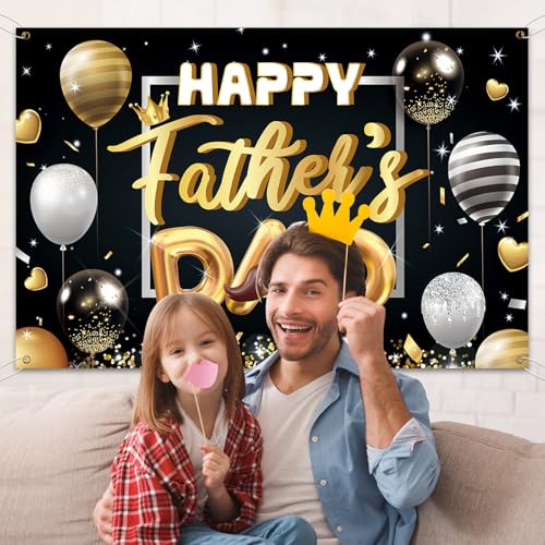 Fondo para fotos Happy Father's Day 180x115 cm miniatura 4