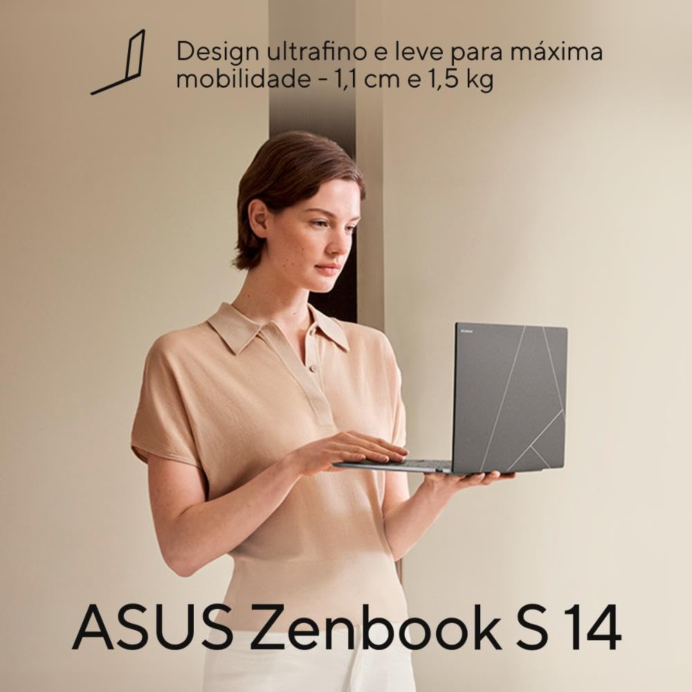 Notebook Asus Zenbook S14 Copilot+ Pc Ux5406sa Intel Core Ultra 7