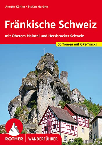 Fränkische Schweiz: mit Oberem Maintal und Hersbrucker Schweiz. 50 Touren mit GPS-Tracks (Rother Wanderführer) für 16,90 EUR bei amazon.de Bild: Fränkische Schweiz: mit Oberem Maintal und Hersbrucker Schweiz. 50 Touren mit GPS-Tracks (Rother Wanderführer) für 16,90 EUR bei amazon.de