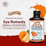 Barlean's Eye Remedy Supplement, Tangerine Flavored Fish Oil Liquid with Lutein, Astaxanthin and Zeaxanthin,1,000mg Omega 3 EPA DHA, Eye Care Supplements, 16 oz - Image 3