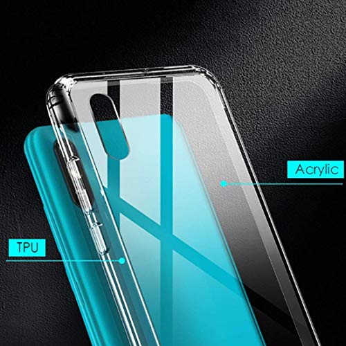 Image of REALCASE Silicone Back Cover Case, Scratch Resistant Protective Crystal Clear Transparent Shock Proof Back Cover Case for Xiaomi Mi Redmi 9A / 9i