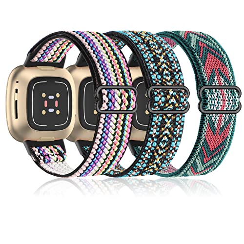Tovimall Fitbit Versa 4oh/Versa 3oh/Fitbit Sense 2oh/SenseohɑΉ fB[X Y LkiC Lk \[v ʋCXgbv ߉\ X}[gEHb`ANZT[p