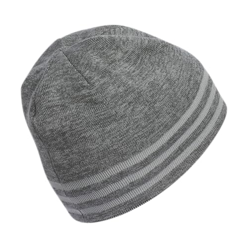 Image of adidas Men's Reversible Skully Beanie - Two-Sided Skull Cap Winter Hat