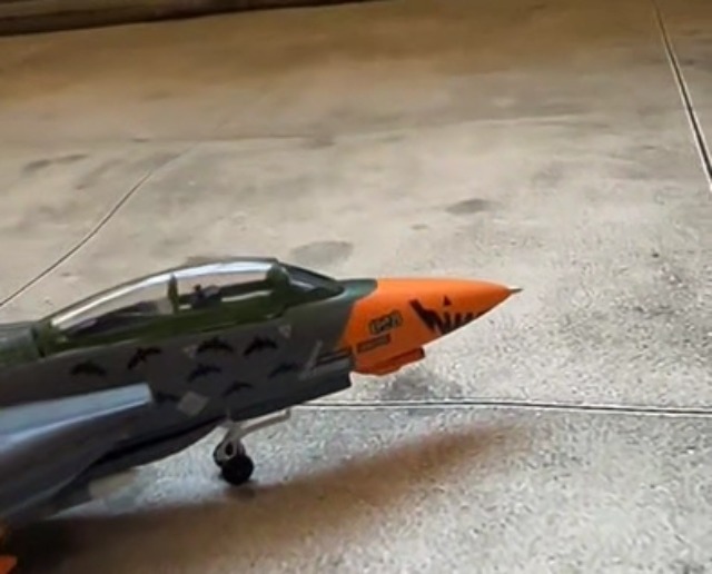 Amazon.com: for JC Wings Ace Combat Pumpkin Face F-14D for Tomcat