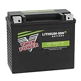 DLFP30HL-BS-H Twin Power Lithium Ion Battery for 1997-2017 Harley FLH/FLT Touring Models