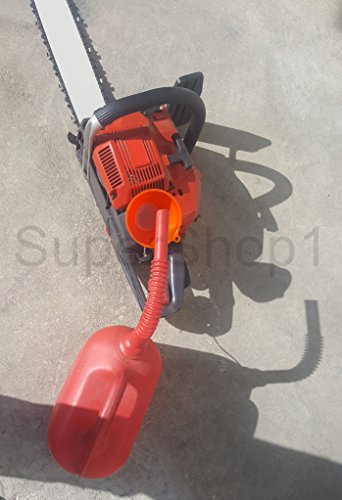 RA Fuel Funnel with Micron Screen Fuel Filter for Extending The Life of Chainsaw, Trimmer, Blower, Brushcutter and More