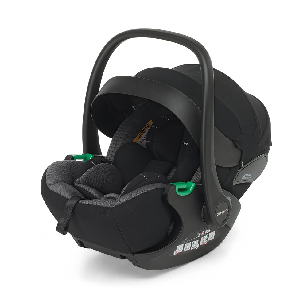 Foppapedretti Rek i-Size Ovetto Inclinable, Black