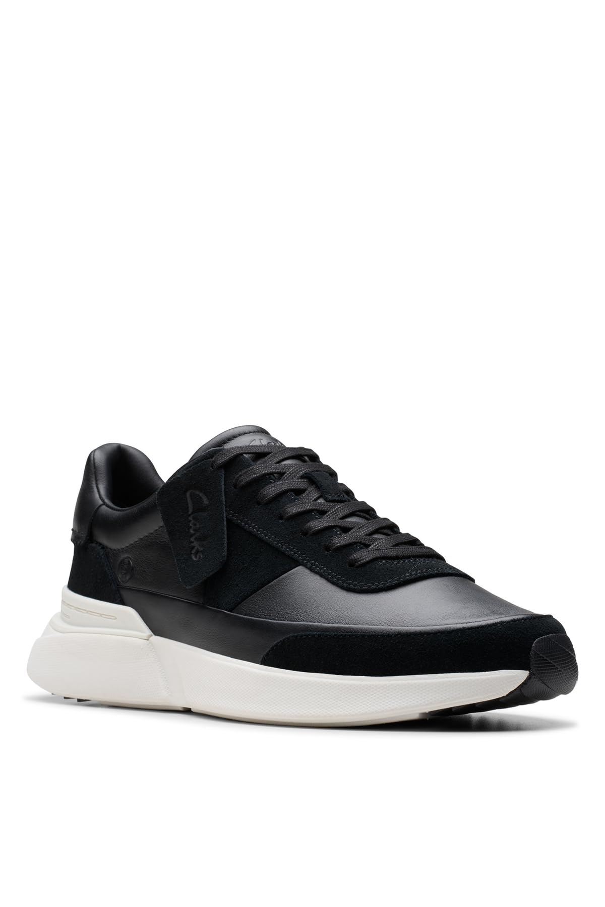 Clarks Craft Pace Mens Black Leather, 11