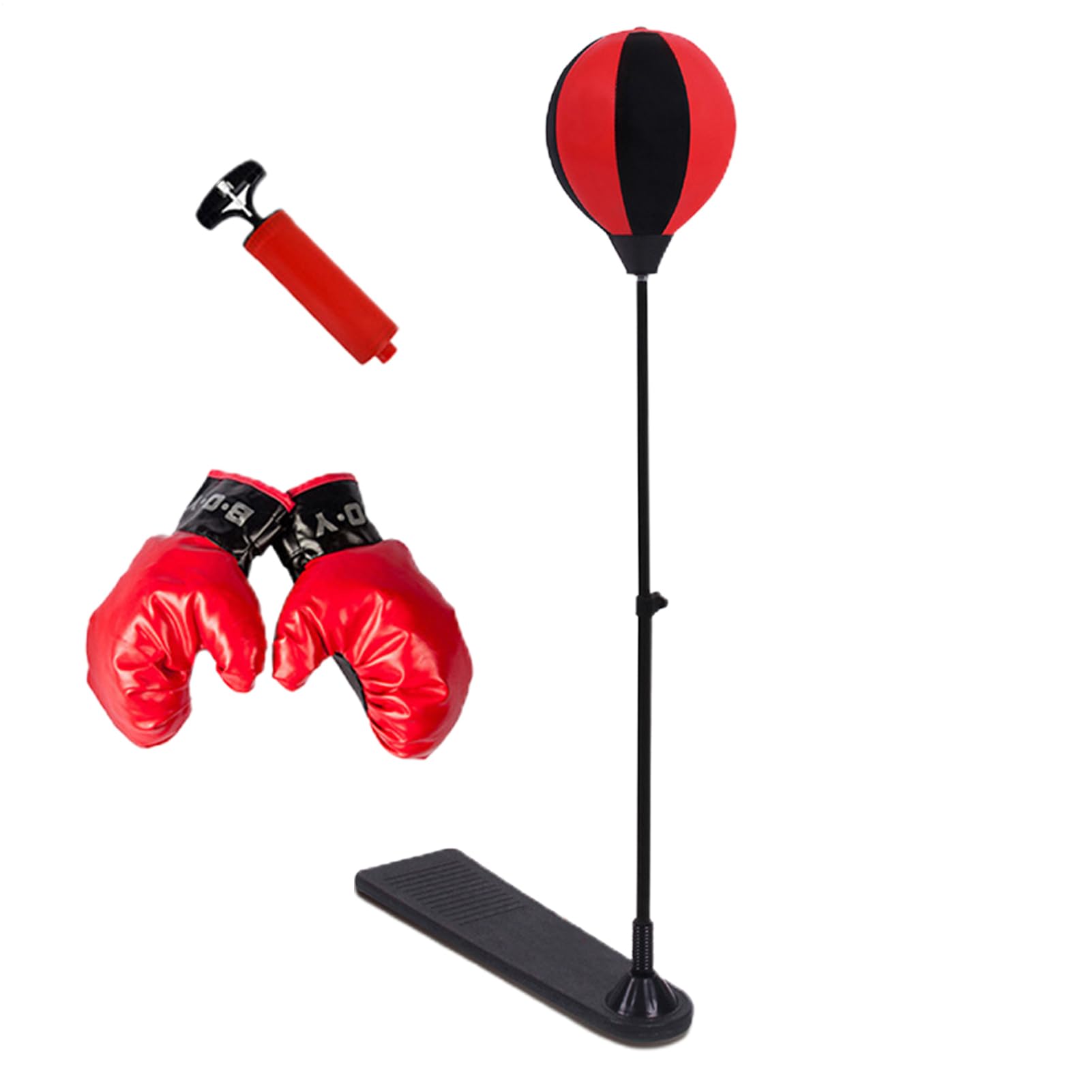 Sacco Da Boxe Per Bambini Set Giocattolo Attivo Portatile E Stabile Per | Sacco Altezza Regolabile Con Guantoni Allenamento Workout Per Bambini 3 Ai 10 Anni