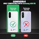 TheGiftKart Crystal Clear Back Cover Case for Samsung Galaxy A56 5G | Shock Proof 360° Protection | Hard Clear Back Cover Case for Samsung Galaxy A56 5G (PC & TPU, Transparent Bumper) gallery image