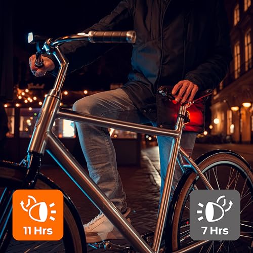 Axa Dwn 30 LED Light Set kit d'éclairage vélo USB puissant et compact - 7