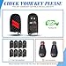 MILD EAST for Dodge Key Fob Cover with Double Slash Keychain, Car Key Cover Compatible with Dodge Charger Challenger Cherokee Dart Durango Trailhawk Grand RAM Renegade Journey, 5 Buttons (Carbon-Red)