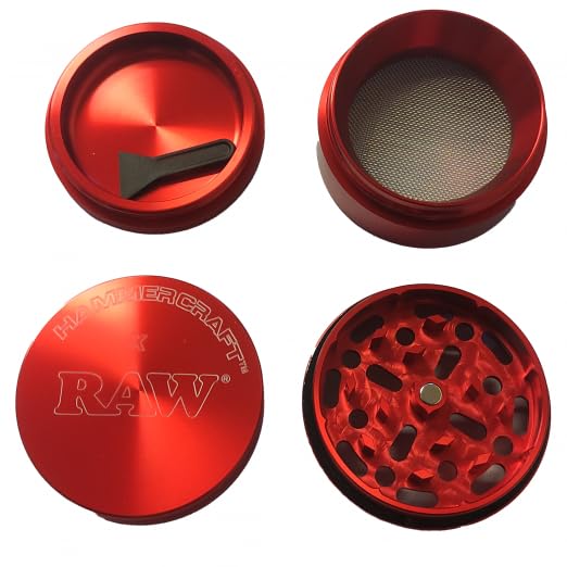 RAW Molinillo rojo mediano Hammercraft vendido por Joe Blogs Online