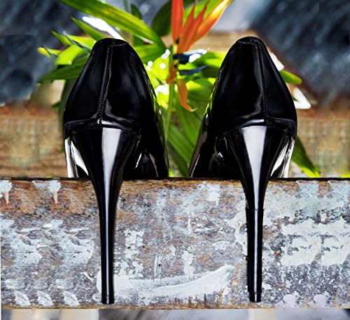 Foto von High Heel Absatzschutz schwarz (4er Pack) Queen of the Night