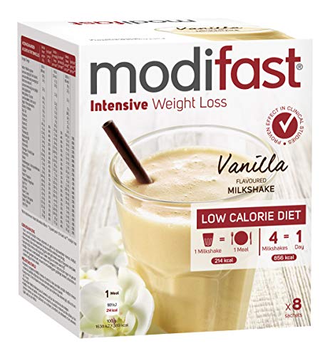 Modifast Intensive Milkshake Vanille 8 Stck. (Vanille Milchshake) Cover