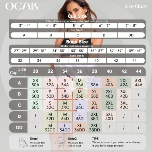 Image of OEAK Womens Wireless Jelly Bras Comfortable Push Up Bra No Underwire Gel Bra Full Support Lift Everyday Seamless Tshirt Bras
