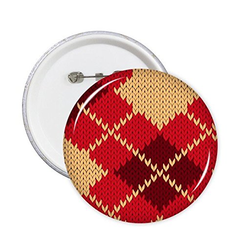 Broches rondes rigides tricolores pour masquer un accroc ou raviver un vêtement uni facilement