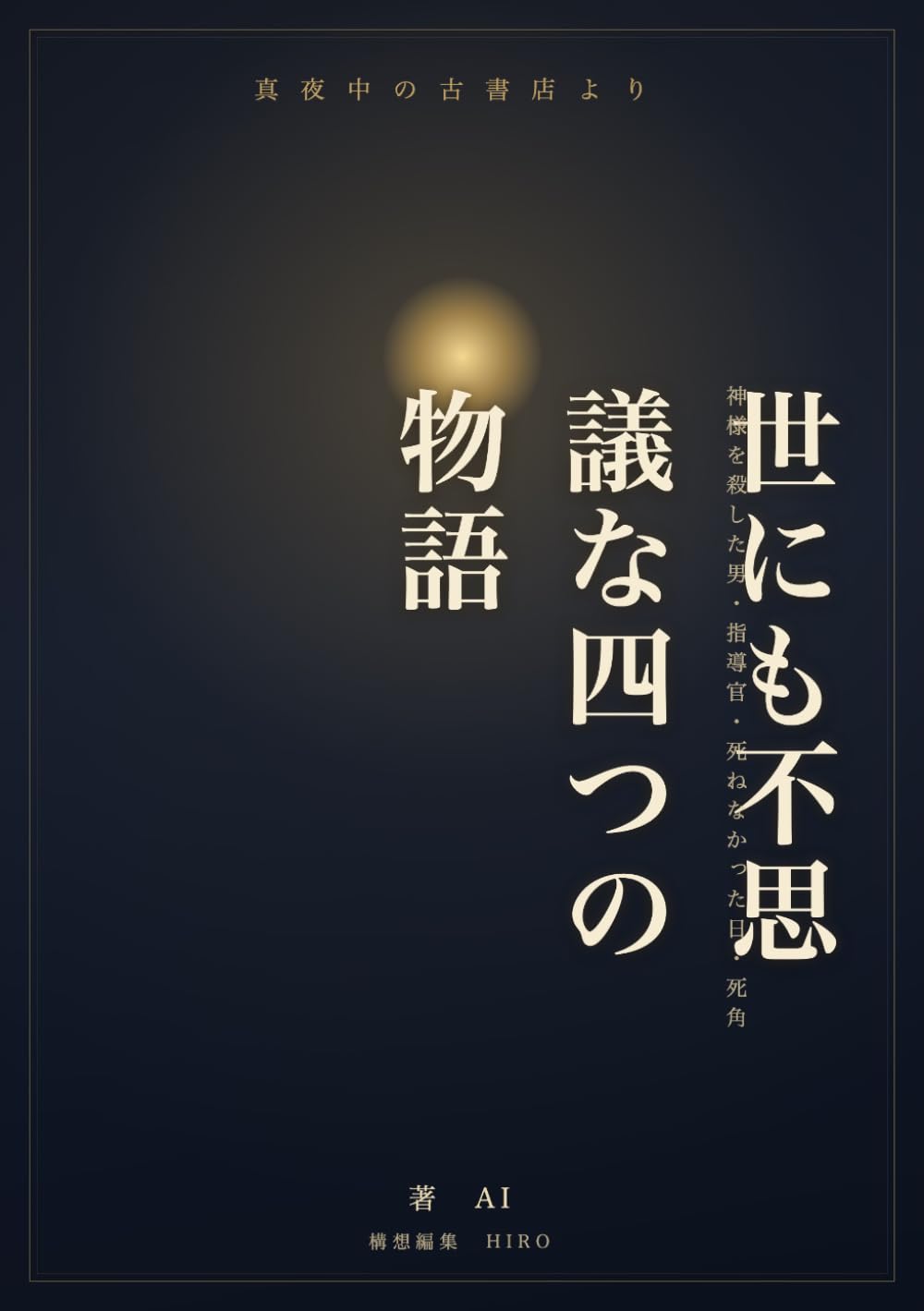 世にも不思議な四つの物語: 神様を殺した男・指導官・死ねなかった日・死角
