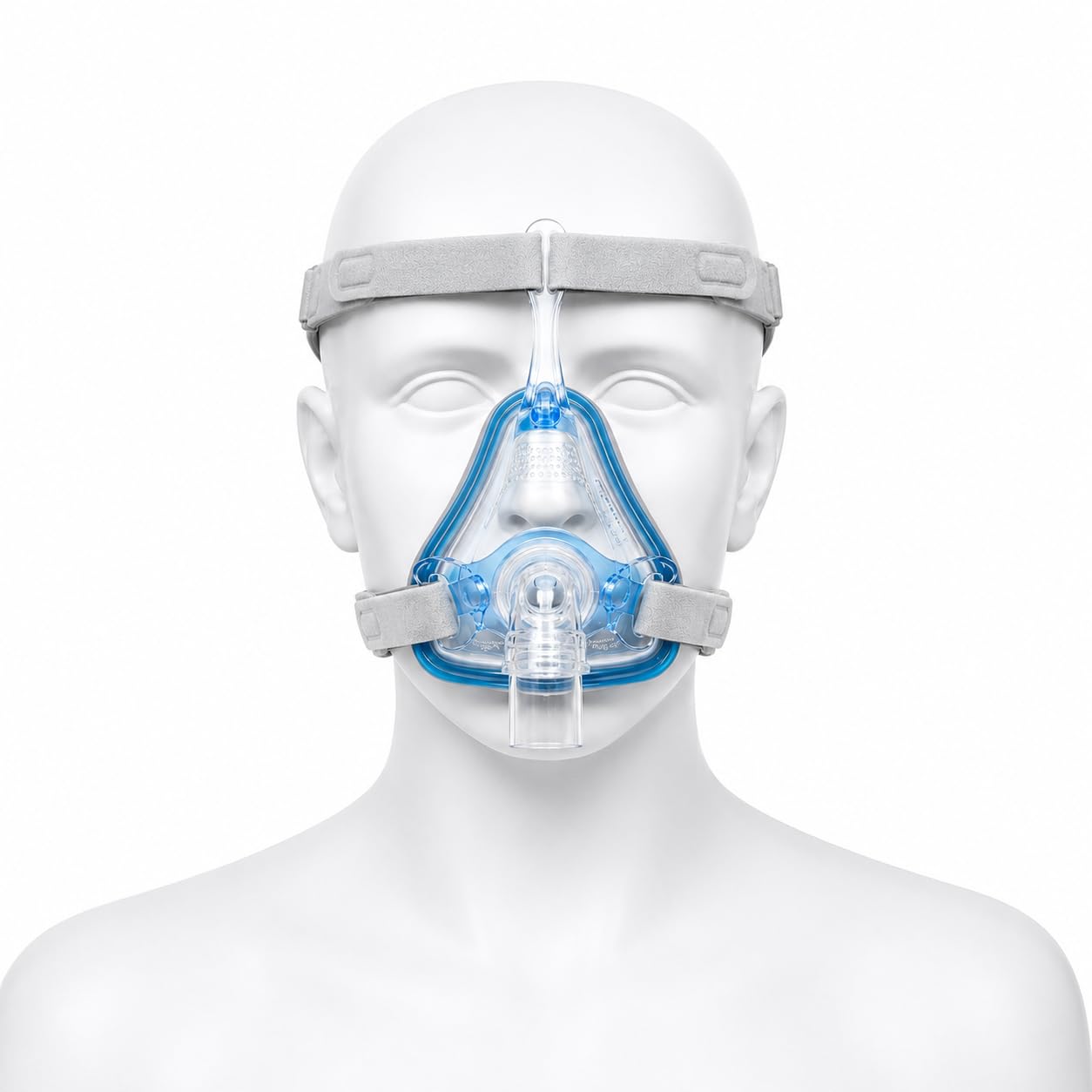 Sleepnet Ascend Vented Full Face CPAP Mask | Active Headgear Connector, AIR-Gel Cushion, 360° Swivel Elbow | Touchless Spacebar, Quick Release | Replaceable Cushion (S/M/L)-image-38