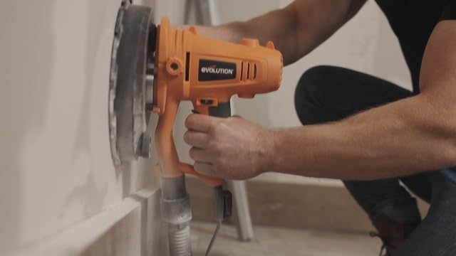 Bild 6 - Evolution Power Tools - Hand-Trockenbauschleifer, 225 mm (230 V), Orange