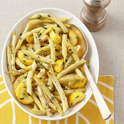 Miniatura 8 de TomorrowSeeds - Semillas de frijol de cera amarillo maravilla de Kentucky - Paquete de 30 unidades - para 2023 (poste) sin hilos de frijoles de