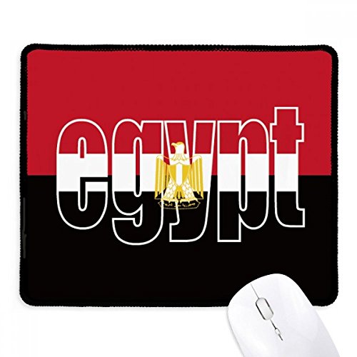 Alfombrilla de ratón de la bandera de Egipto para un juego y oficina más cómodos