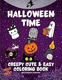 Photo Gallery halloween time: creepy cute, bold & easy coloring book for kids, teens & adults | Łatwa i urocza kolorowanka na halloween | gruselig süßes halloween malbuch Photo Gallery halloween time: creepy cute, bold & easy coloring book for kids, teens & adults | Łatwa i urocza kolorowanka na halloween | gruselig süßes halloween malbuch