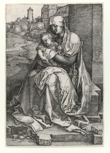 Póster de la Dama del Muro Albrecht Dürer Impresión Paisaje Hermoso