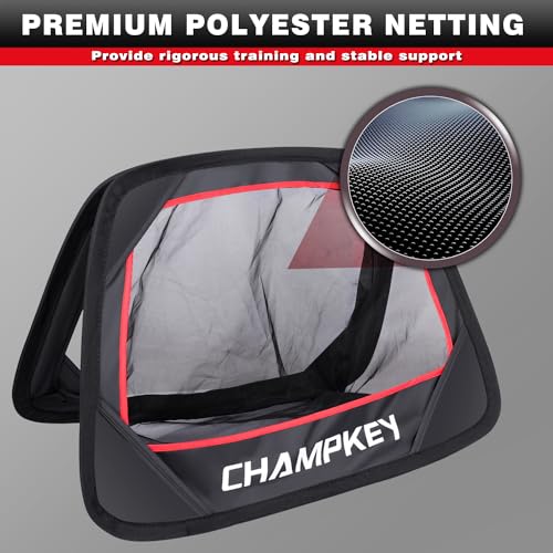 image for CHAMPKEY Golf Chipping Net with Chipping Mat and 12 Foam Golf Balls - 