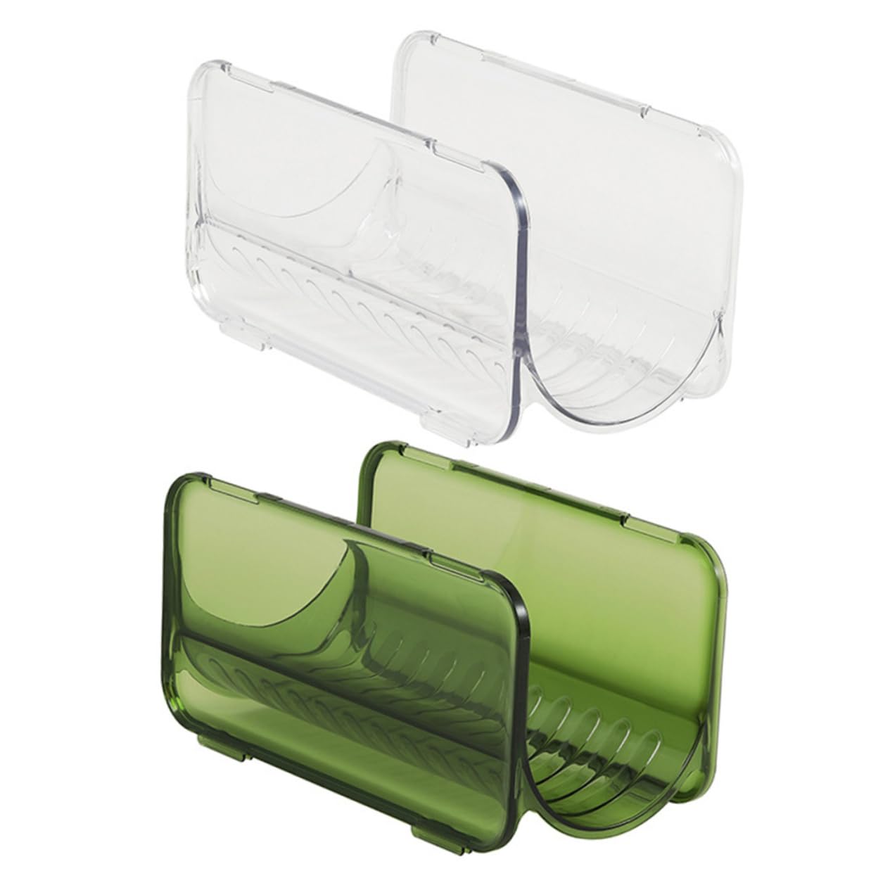 Ciieeo 2pcs Cup Rack Beverage Refrigerators Water Bottle Organizer for Cabinet Wine Storage Organizers Clear Water Bottles Wine Bottle Storage Stand Fridge Pp Cupboard Multi-layer Office