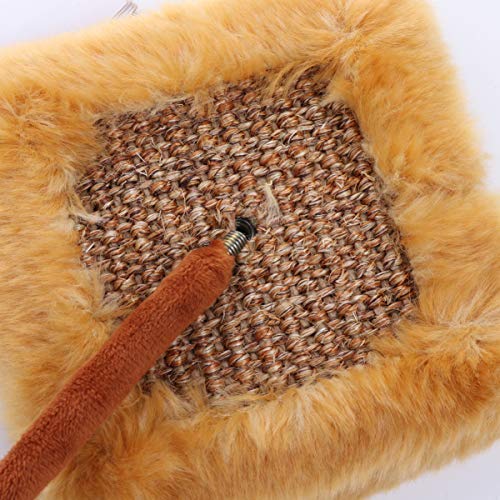 Balacoo – Penas para arranhadores de gatos, brinquedos de primavera, mouse com mola e suporte para g