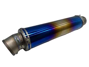Bagus! 90パイ　チタンスリップオンマフラー　差し込み系60.5 パイ Amazon | チタン サイレンサー ロング 60.5パイ | スリップオン