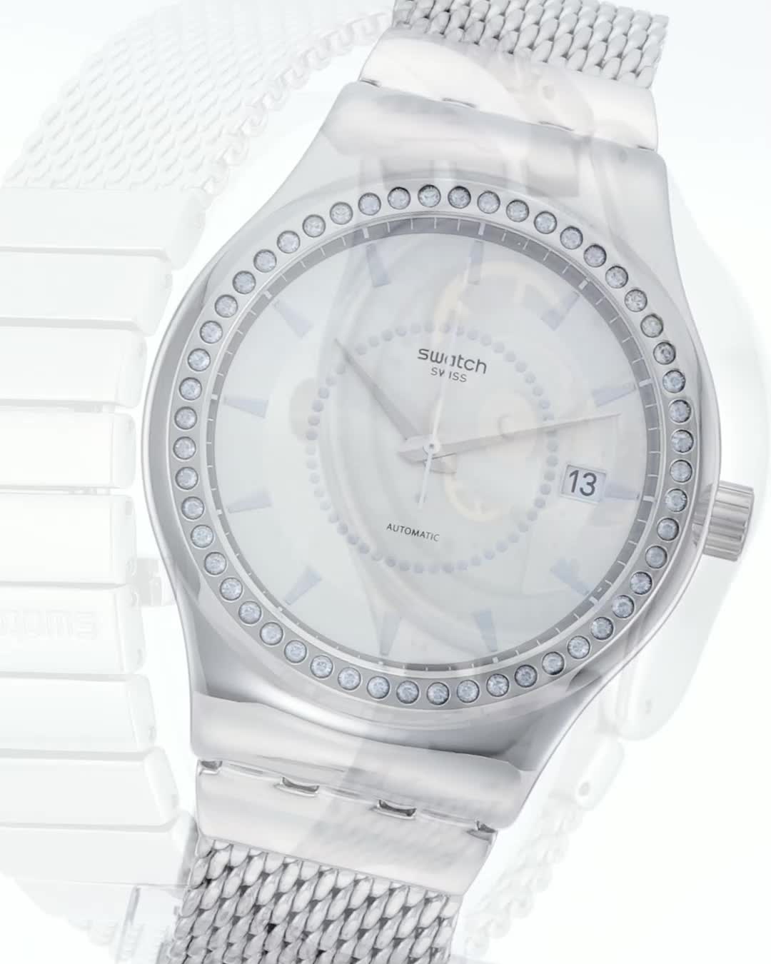 Amazon.co.jp: [スウォッチ]SWATCH 腕時計 SISTEM51 IRONY(システム51