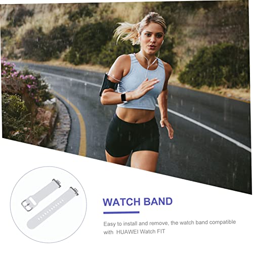 NUOBESTY Fitness Watchband for Fit Comfortable Replacement Belt Stylish Design for Sports Work Travel present for4