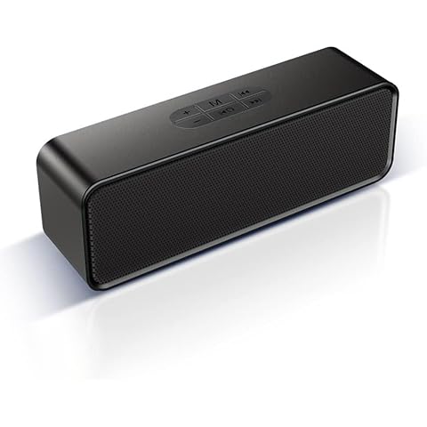 GREI Portable Wireless Bluetooth Speaker with 3D Audio Cover