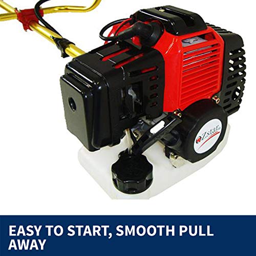 image for Oz Star Black Eagle 52cc Petrol Brush Cutter Whipper Snipper Weed Whip