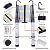 Telesladders,6.2M Portable Multi Purposeladder Extendable Stepladder for Home Household Outdoor Activities En131 Standard