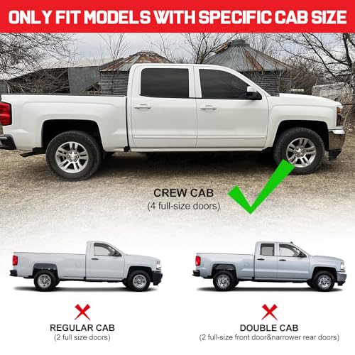 Estribos para Chevy Silverado/GMC Sierra 2007-2019 miniatura 3