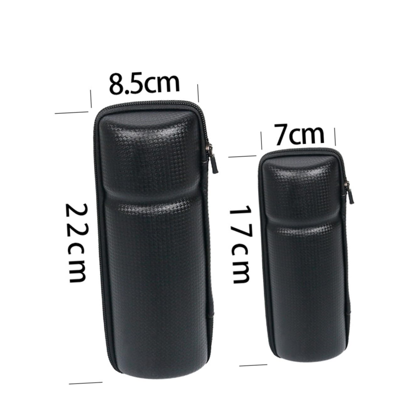 NAMOARLY Bike Capsule Bag Organizer Hard Shell Tool Bag for Bicycle Water Bottle Cage Holder Durable Scratch Resistant Storage for Cycling Gear Carbon Black S