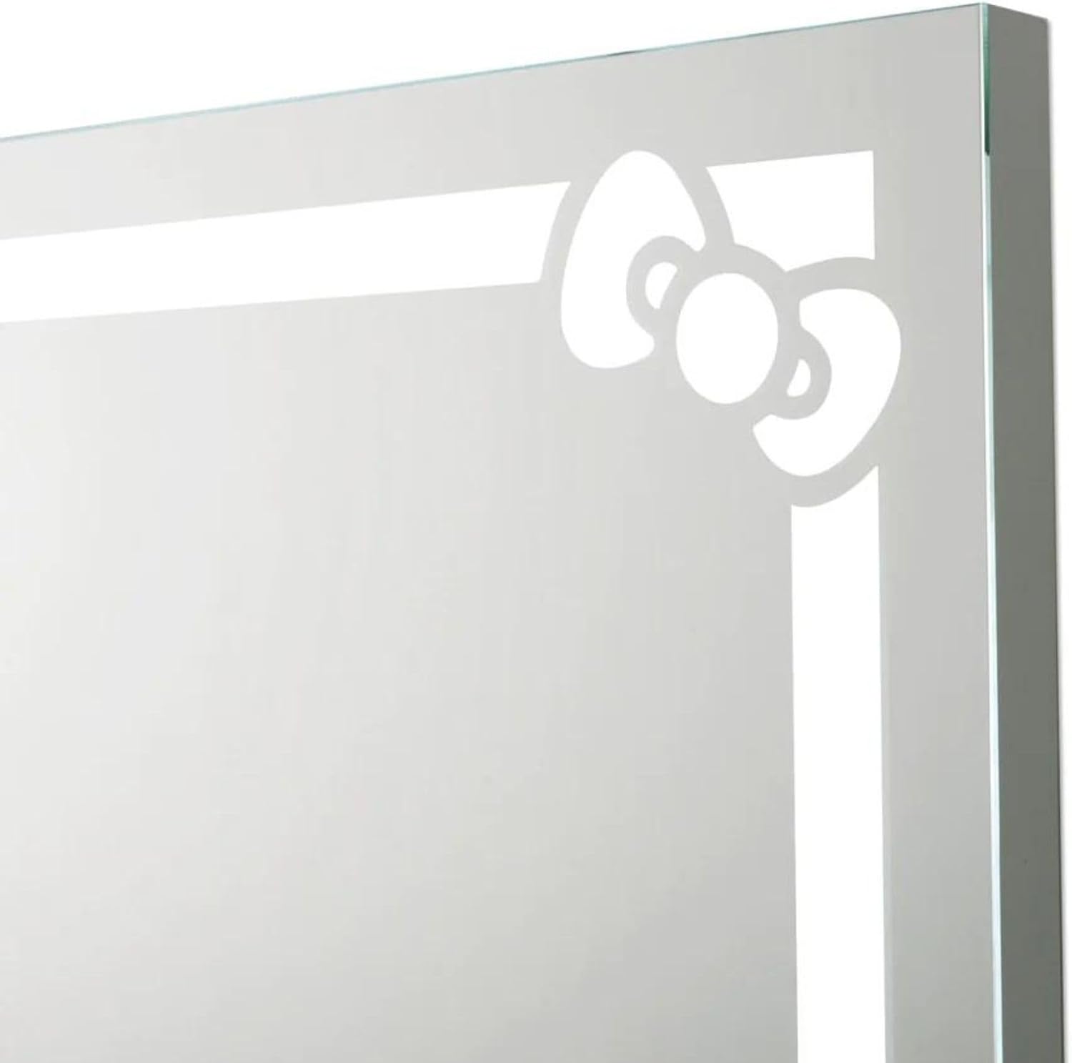 Impressions Vanity Hello Kitty Bows RGB Plus Makeup Mirror for Desk, App Control Dimmable Rainbow LED Lighted Vanity Mirror with Removeable 3X Magnifying Mirror and Soft Touch (White) Impressions Vanity Hello Kitty Bows RGB Plus Makeup Mirror for Desk, App Control Dimmable Rainbow LED Lighted Vanity Mirror with Removeable 3X Magnifying Mirror and Soft Touch (White)