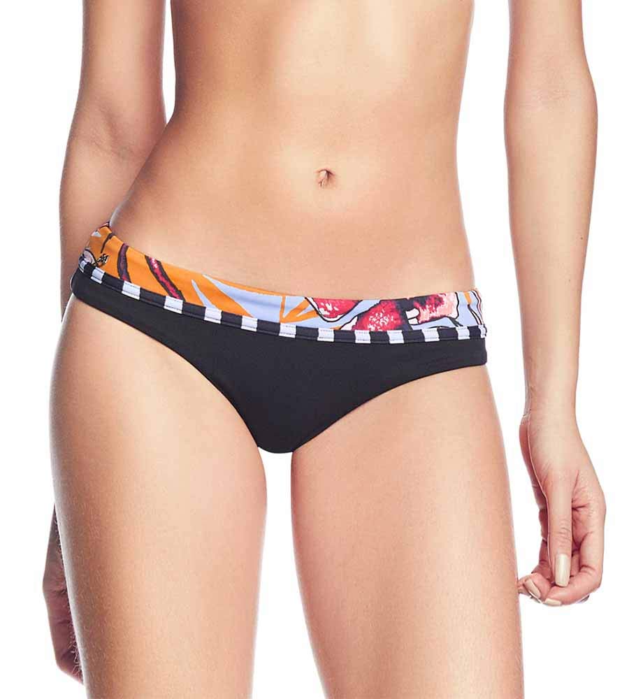 Women's Bahia Signature Cut Reversible Bikini Bottom Swimsuit, Meteorite Black Multi, Extra Large-image-35