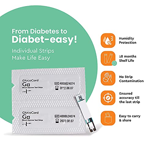 Image of ARKRAY GlucoCard G+ Blood Glucose Monitor with 125 Strips + 25 Lancets