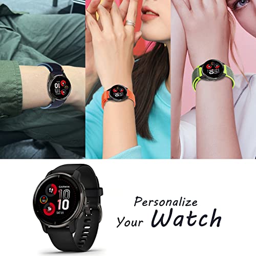 ZoRoll 3 Pezzi 20mm Cinturino per Garmin Venu Sq