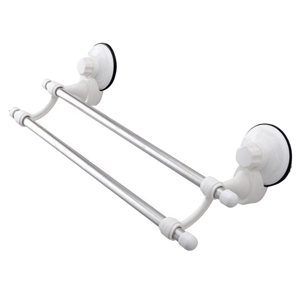 Baoblaze Stainless Steel Towel Organizer Rack Holder Clothes Rail Shelf for Showerroom,Maximize Bathroom Space