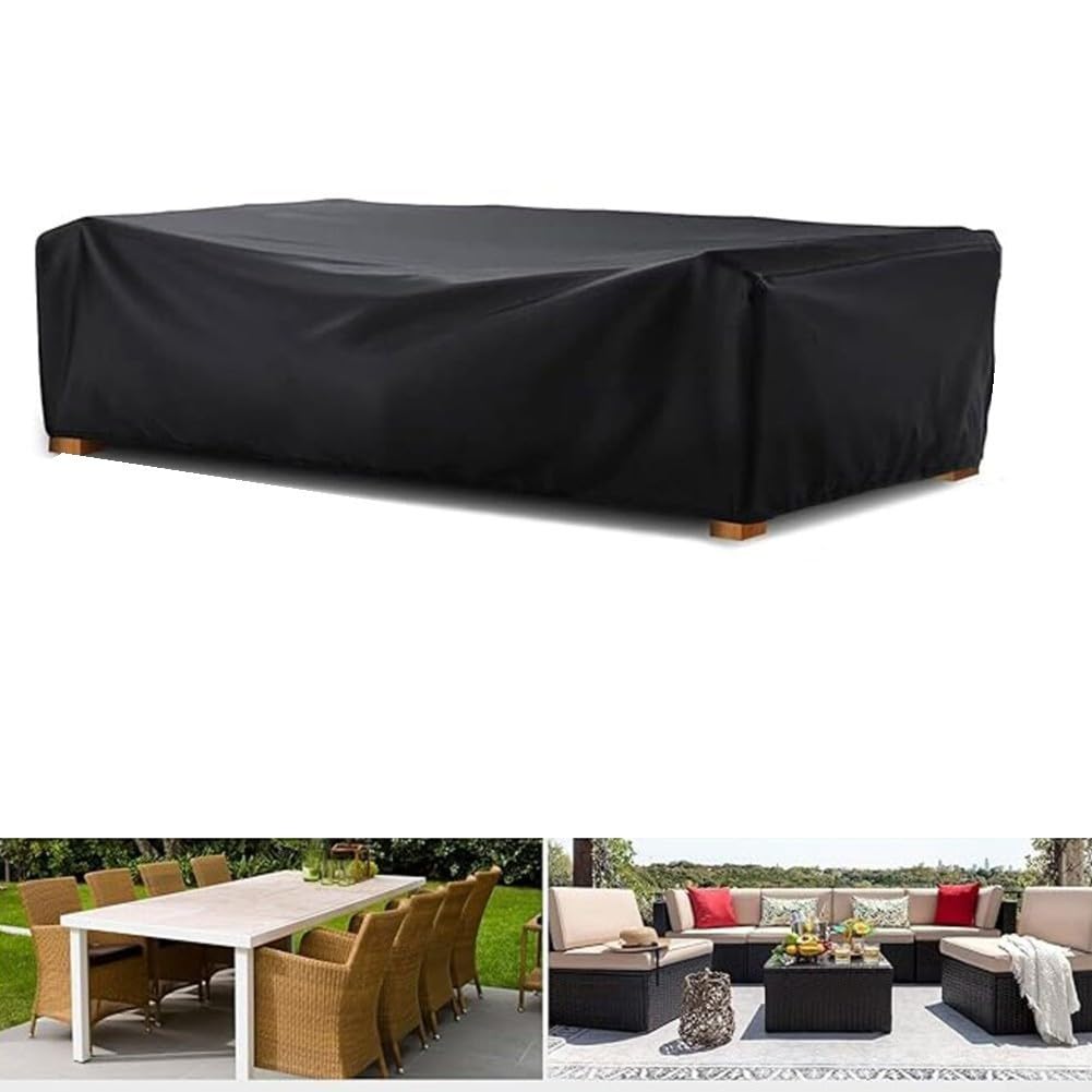 Gartenmöbel Abdeckung 210D Wasserdicht Rechteckig(240x140x90cm)