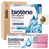 Biotene Dry Mouth Lozenges Refreshing Mint and Biotene Oral Balance Dry Mouth Moisturizing Gel 1.5 o