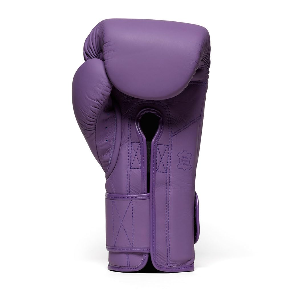 Flow Challenge Gants de Boxe en Cuir Véritable – Coupe Tight-Fit Ajustée pour Un Contrôle Précis – Sparring, Sac de Frappe, Muay Thai, Kickboxing & MMA – Homme et Femme